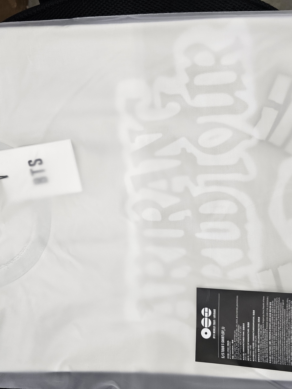 BTS Arirang World Tour Shirt